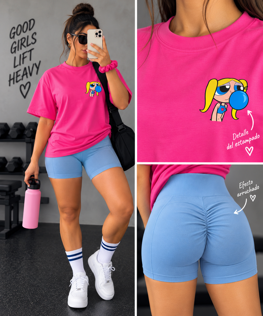 Conjunto Burbuja Fucsia