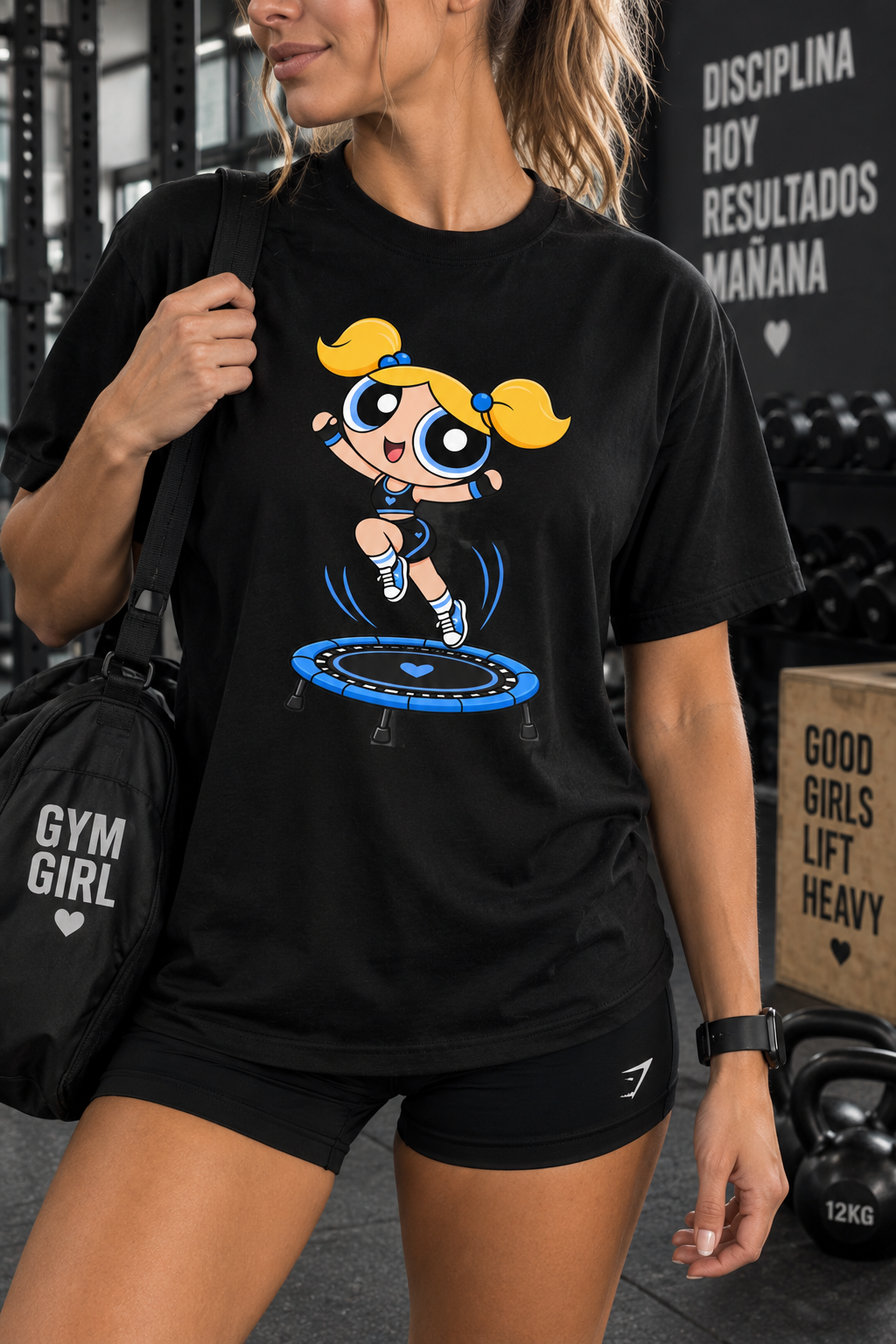 Polera Burbuja Jumping Fitness