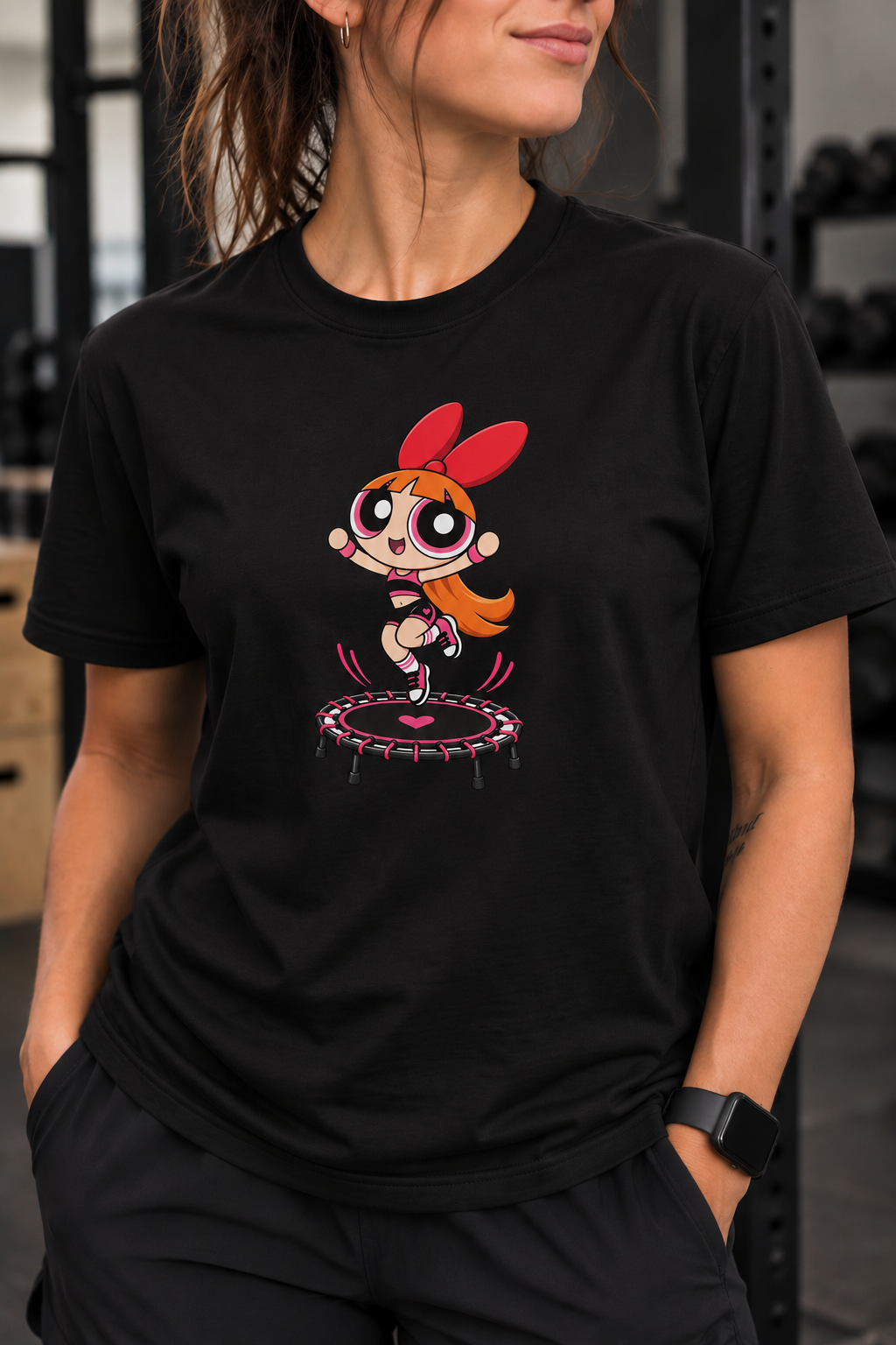 Polera Bombón Jumping Fitness