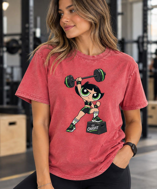 Bellota Crossfit Rojo Jaspeado