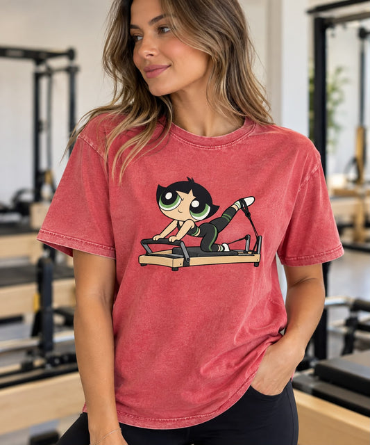 Bellota Pilates Jaspeada Roja