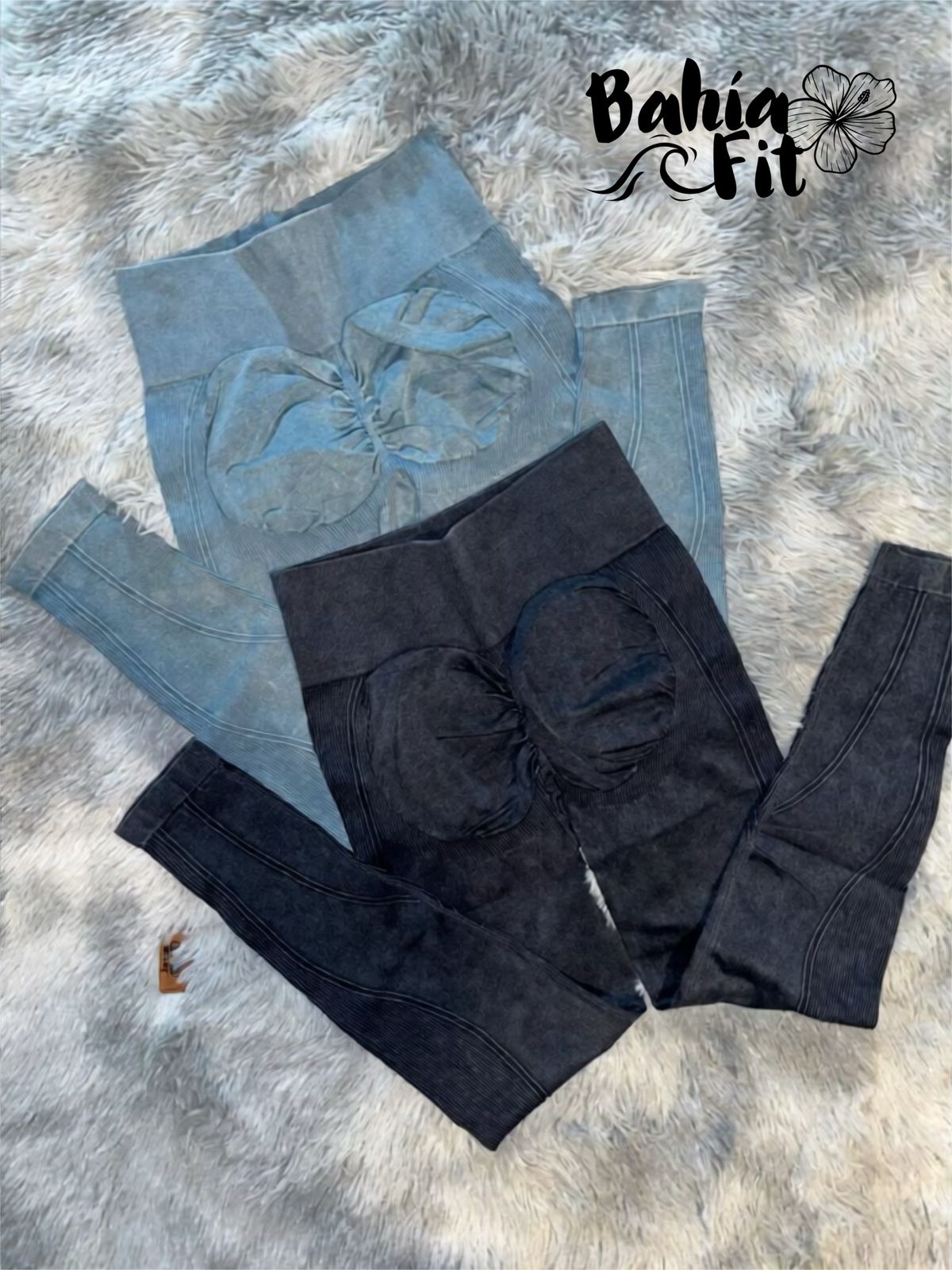 Calzas con Efecto denim